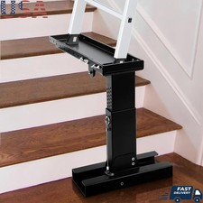 Foldable Ladder Leveler Adjustable Heavy-Duty Stair Stabilizer Non-Slip Extender