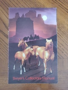 1975 BREYER MANUAL Breyer's Collectors Manual