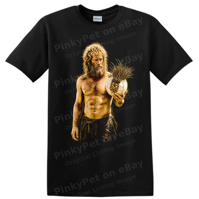 Survivor T Shirt Castaway Theme W/ Wilson Pineapple Tee Adventure Humor