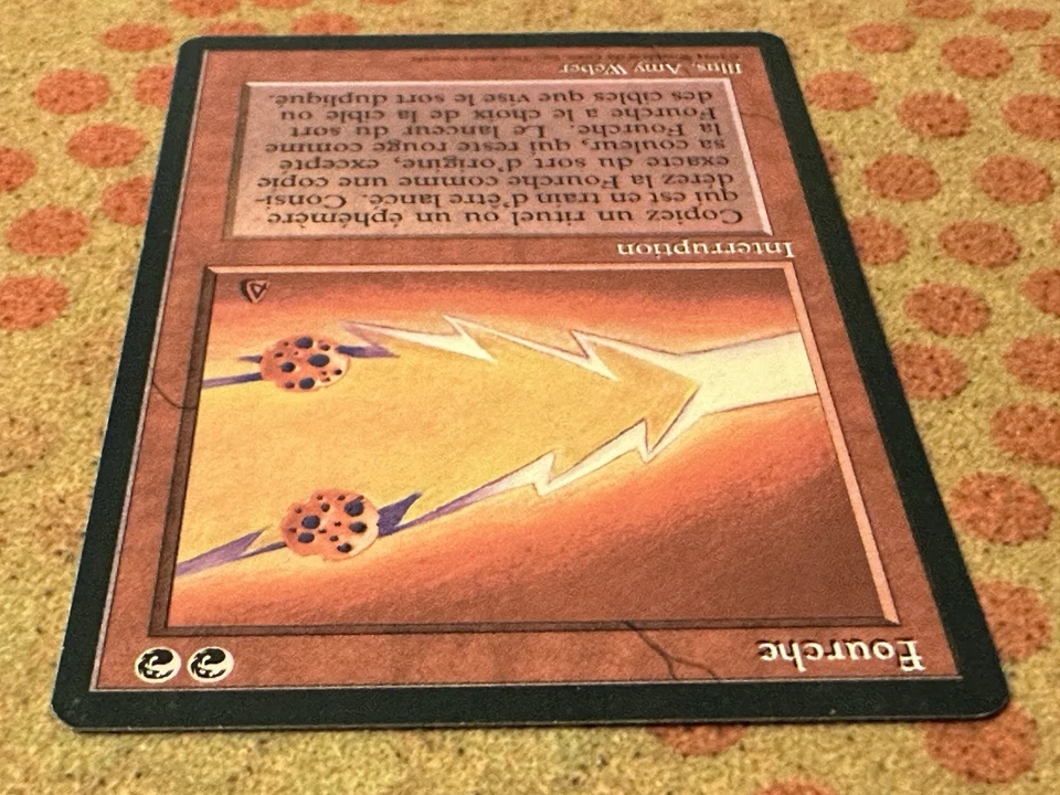 MtG: French Revised FBB Fork - NM- - Image 3 of 4
