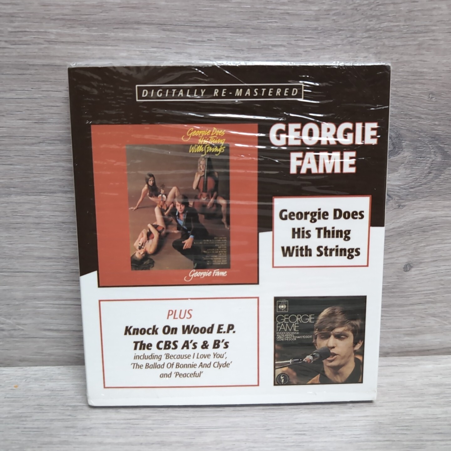 Georgie Fame - Georgie Does His Thing With Strings + Knock On Wood EP - CD Album