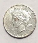 1934 D Peace US Silver Dollar $1 Coin In XF/AU Condition-Low Mintage Coin!