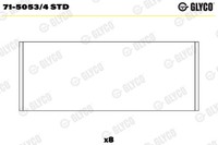 Glyco 71-5053/4 STD Pleuellager FüR CitroËN,Ds,Fiat,Hongqi,Lancia,Land Rover,Mah