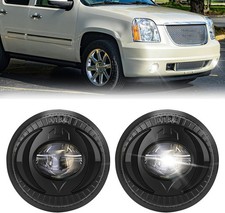 LED Fog Lights Compatible with 2007-2014 Chevy Suburban Tahoe, 2007-2013 Avalanc
