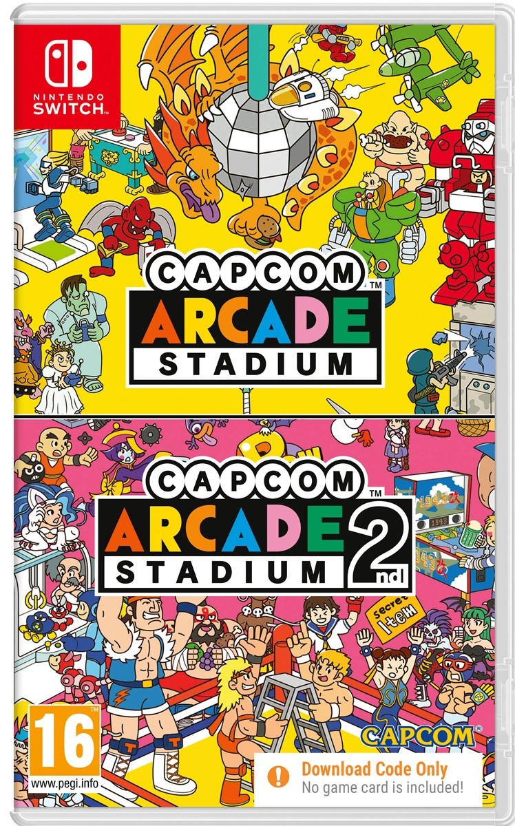 Capcom Arcade Stadium 1 & 2 (Code in a Box) (Switch)
