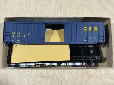 HO Athearn 5529 CSX 50  Railbox Unassembled Kit CSXT #138314