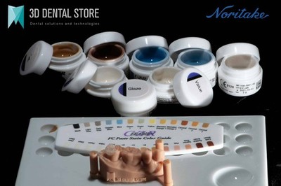 Kuraray Noritake CZR FC Paste Stain Basic Kit 104-5870KA (New Sealed)