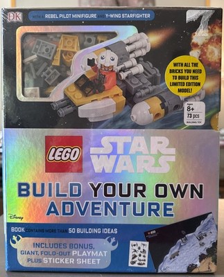 LEGO Star Wars Book: Build Your Own Adventure SEALED NEW -FREE SHIPPING -KIDS 8+