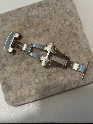 Authentic 20mm Stainless Steel Panerai Deployant Deployment Clasp