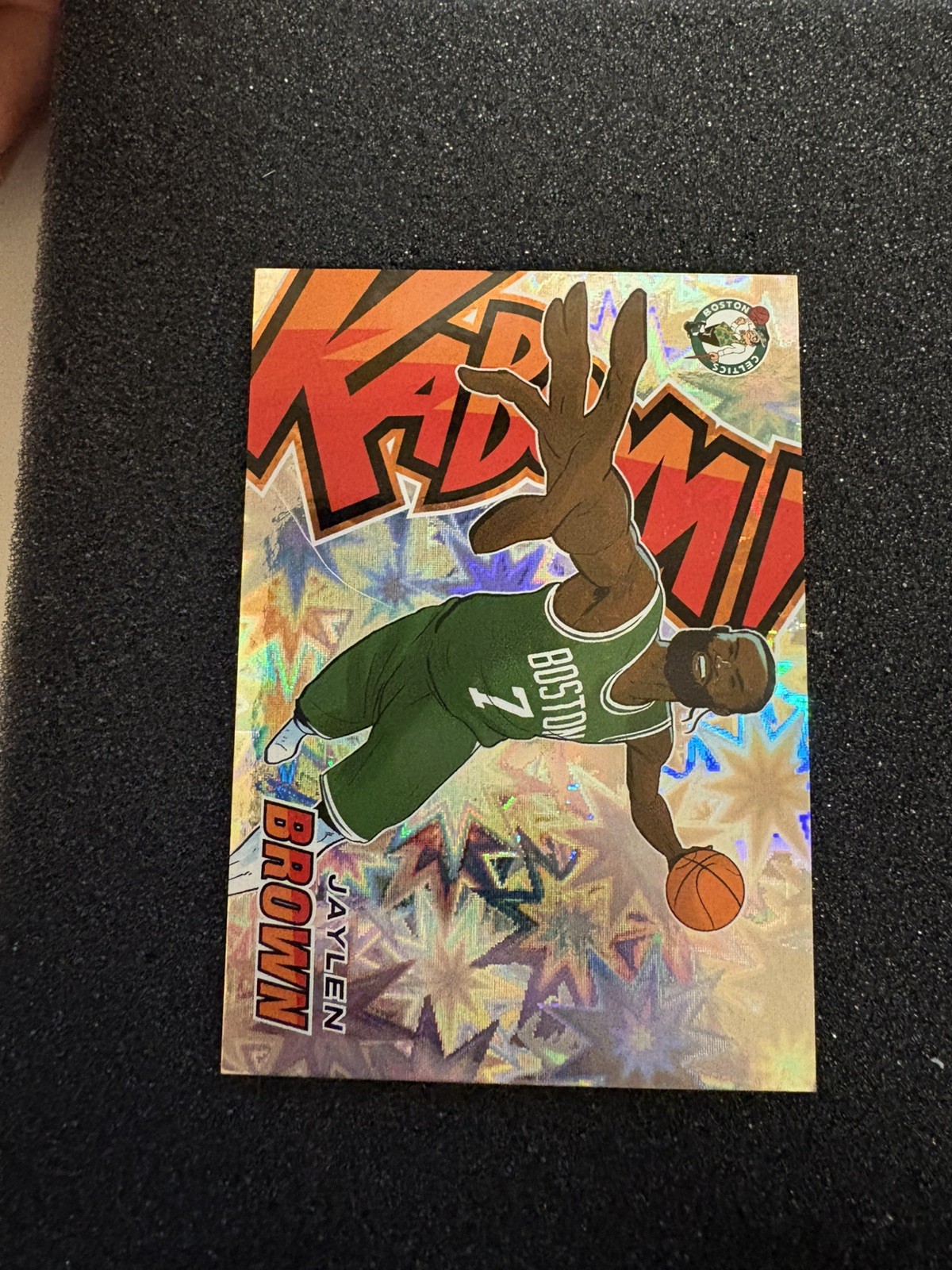 2024-25 Panini Revolution Boston Celtics Jaylen Brown Horizontal KABOOM! #6 SSP