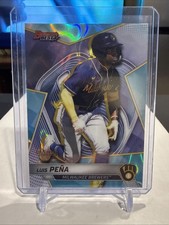 2025 Bowman's Best - Top Prospects Luis Pena #TP-24 Aqua Lava Refractor /199
