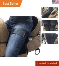 Western Horse Saddle Seat Cover Anti Slip Grip Small Black