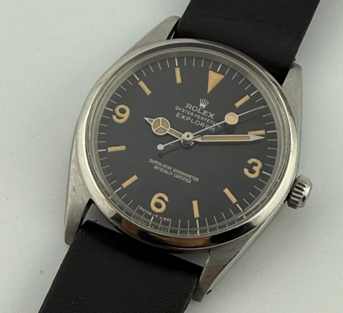 VINTAGE ROLEX EXPLORER REF 1018 FROM 1964 Serial 1.0 MM 36 MM REFINISHED DIAL