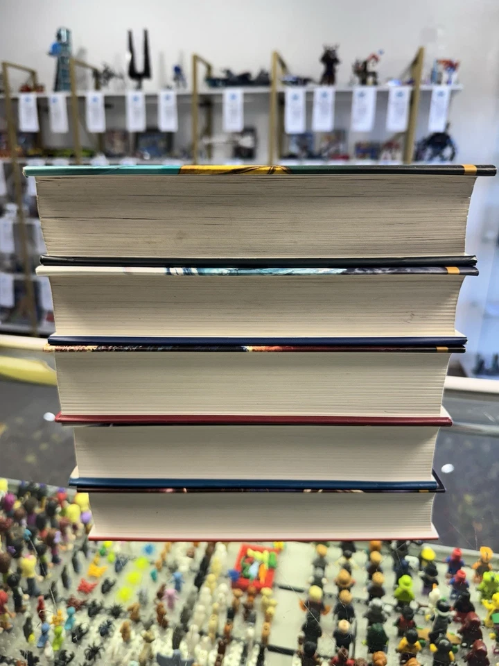 The Heroes of Olympus Rick Riordan Complete Series Book Set 1-5 Hardcover 1st ED - Image 4 of 4