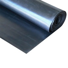 EPDM 1/8 in.x36 in.x24 in.Commercial Grade 60A Rubber Sheet-Black