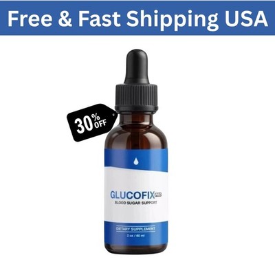 Glucofix Pro Liquid Drops,Glucofix Pro Blood Sugar Support Dietary Supplement US