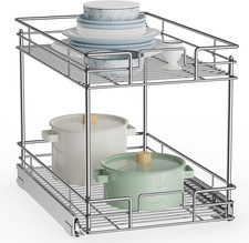New Version Pull Out Cabinet Organizer for Base Cabinet 14" W X 21" D , Kitchen