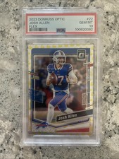 2023 Panini Donruss Optic - Josh Allen #22 Flex Prizm /149