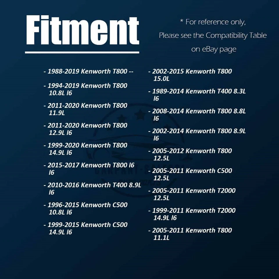 2x Amortecedores Dianteiros Magnum para 1981-1984 Kenworth K100 9.0L - Imagem 2 de 4