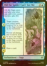 MTG Old Fat Spider Can't See Me FOIL HOB English