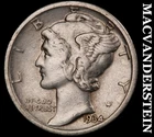 1934 Mercury Dime- Silver- Scarce Better Date No Reserve #J4731