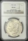 1903 Morgan Silver Dollar $1 NGC MS 64 Certified 4064188-005