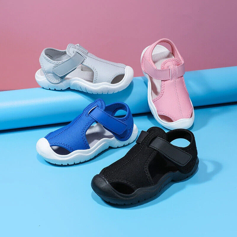 Girls closed sale toe shoes