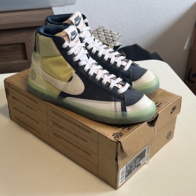 Blazer Mid  77 Armory Navy/white-summit White - Mens Size 7.5 - Original Box