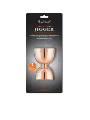 Final Touch Copper Stainless Steel Double Jigger