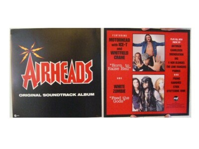 Airheads 2 Seiten Poster Ice-T Motorhead Rob Zombie