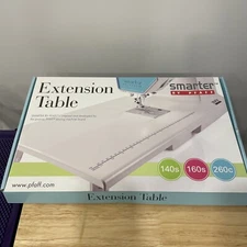 PFAFF Smarter 140S 160S 260C Sewing Machine Wide Extension Table - Yellow