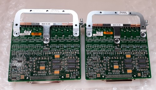 Pair of Cisco BRI-4B-S/T 4-Port ISDN BRI High-Speed WAN Interface Card - Picture 3 of 6