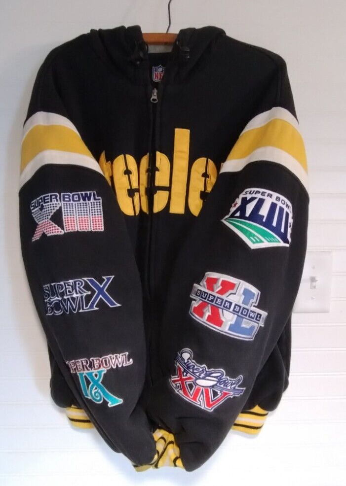 STEELERS SUPER BOWL 6x Champions jacket/hoody G-III LOGO STEELERS SUPER BOWL 6x Champions jacket/hoody G-III LOGO