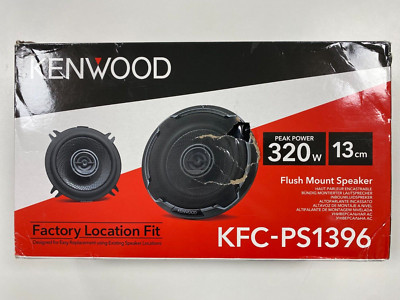 Kenwood KFC-PS1396 640W INSGESAMT 2-WEGE 5,25'' 13 cm AUTO KOAXIAL LAUTSPRECHER PAAR OFFENE BOX