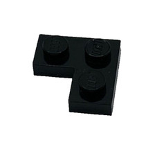 Lego 2420 Black Plate 2 x 2 Corner Element 242026