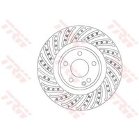 TRW 2X Bremsscheibe Vorne Ø320Mm Gelocht/Innenbel. FüR Mercedes-Benz B-Klasse