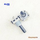 2×12mm ALPS EC12 Encoder 24 pulses 24 Step 20mm D Shaft RT-Angle PC Mount