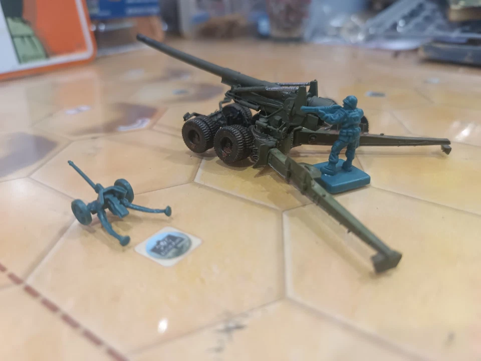 MEMOIR 44 Improved AMERICAN Artillery 155MM LONG TOM BIG GUN WWII KOREA VIETNAM - Image 2 of 4