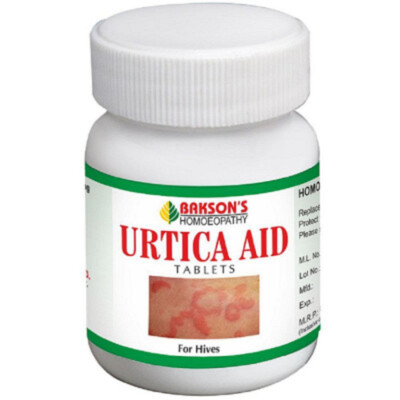 2 X Bakson Urtica Aid Tablets (75tab) LONG EXPIRY WITH FREE SHIPPING