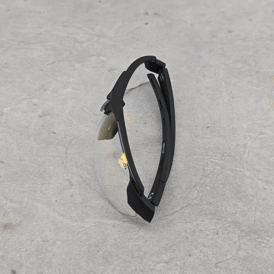 Очки солнцезащитные Gargoyles подлинные вихревые прозрачные линзы матовая черная оправа - Изображение 3 из 4