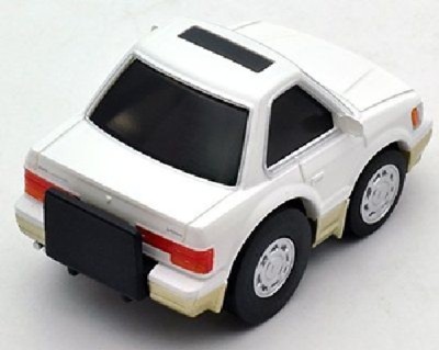 Tomytec Choro Q zero Z-41b Nissan Leopard Pullback Car White from