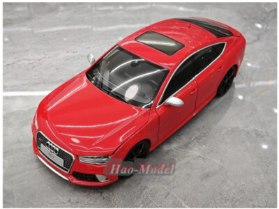 Kengfai 1:18 Audi RS7 2017 Alloy Diecast Model Car Hobby Toys Adults Gifts Red