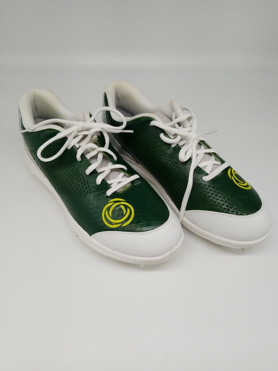 Athalonz G-Force Turfs Size 11 Baseball Softball used Green  display picture 1