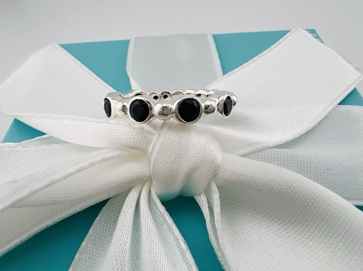 Tiffany Ziegfeld Onyx Stack Ring