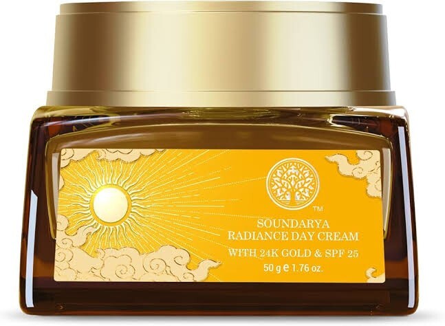 Forest Essential Soundarya Radiance Cream with 24 Karat Gold and SPF 25  - 50 gm
