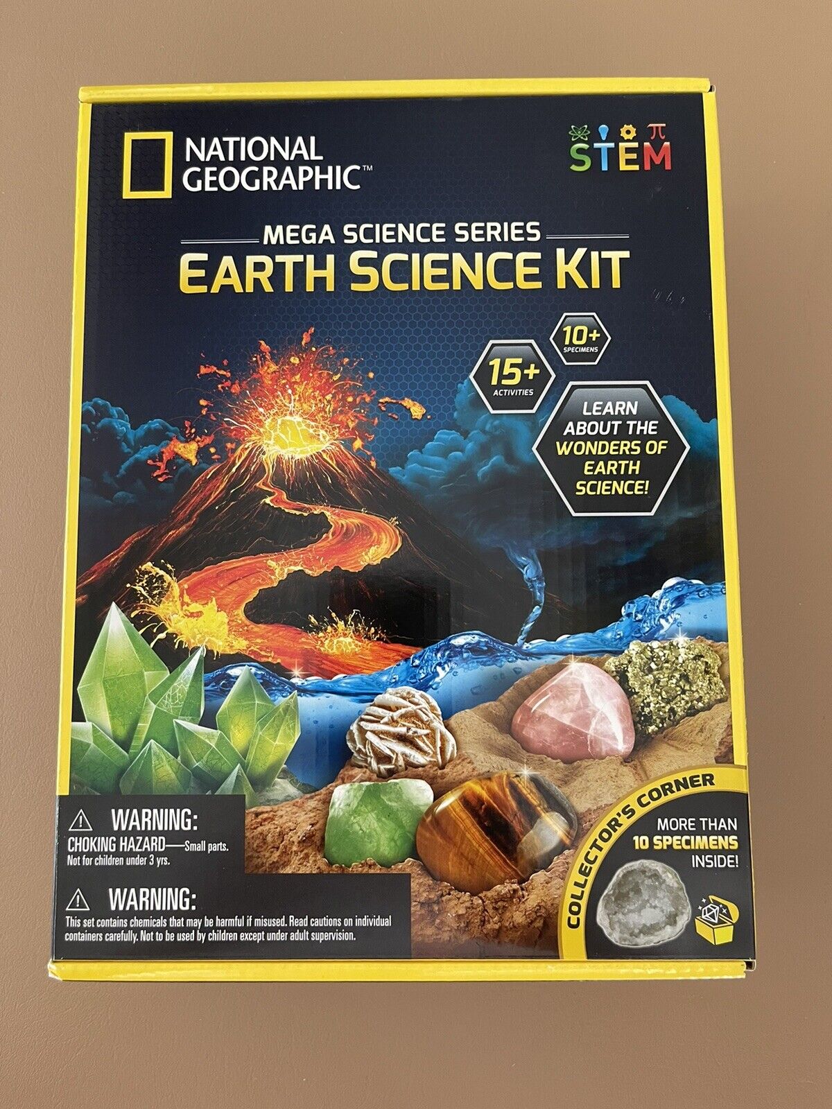 NATIONAL GEOGRAPHIC Earth Science Kit - Over 15 Science