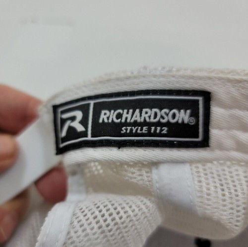 Gorra de bola ajustable Ferrara's Fire negro/blanco sombrero camionero - Imagen 6 de 7