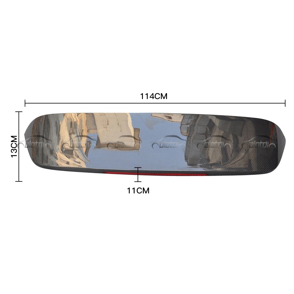 For 96-00 Honda Civic EK9 Carbon Fiber Rear Trunk Wing Spoiler