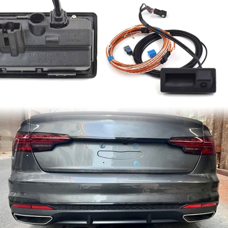 Rear View Trunk Handle Camera Replace 3V0827566L 3V0 827 566 L