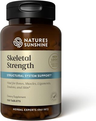 	Nature s Sunshine Skeletal Strength 150 Tablets for Bone Health	